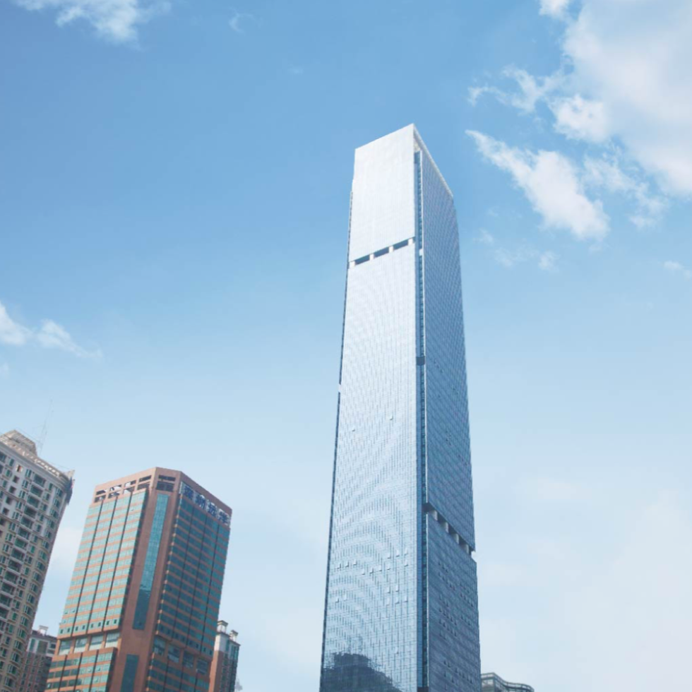 hp建筑高度329m建筑特点全玻璃幕墙汉国城市商业中心,地处深圳福田区