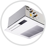 高耐久厨房嵌入式Air Mirror黑奢型厨房专用空调